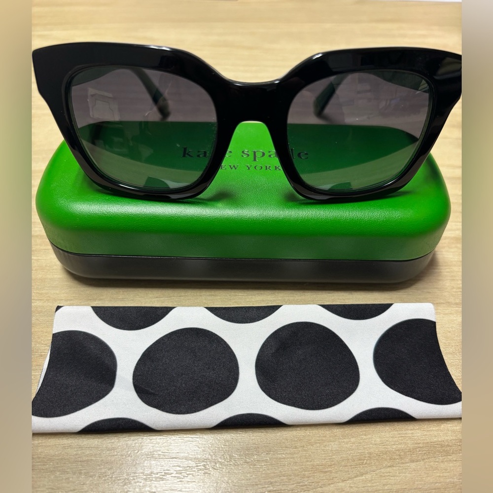 Kate Spade Black/Green Sunglasses CAMRYN/S